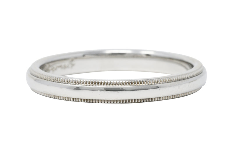 Tiffany & Co. Platinum 3MM Men's Wedding Band RingRing - Wilson's Estate Jewelry