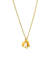 Carrera Y Carrera Diamond 18 Karat Yellow Gold Panther Pendant Necklace Wilson's Antique & Estate Jewelry