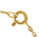 Edwardian Diamond Ruby Platinum 18 Karat Yellow Gold Mirror Locket Pendant Necklace Wilson's Antique & Estate Jewelry