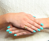 Art Deco 1.00 CTW Diamond Enamel 18 Karat Gold Navette Cluster RingRing - Wilson's Estate Jewelry