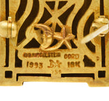 1993 Kieselstein Cord 18 Karat Green Gold Women Of The World BroochBrooch - Wilson's Estate Jewelry