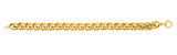 Tiffany & Co. Vintage 14 Karat Yellow Gold Double Curb Chain Link Bracelet Wilson's Estate Jewelry
