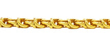 Tiffany & Co. Vintage 14 Karat Yellow Gold Double Curb Chain Link Bracelet Wilson's Estate Jewelry
