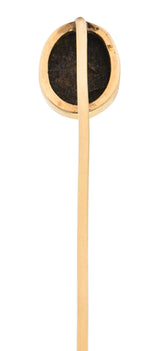 Victorian Boulder Opal Cabochon 14 Karat Gold StickpinStick Pin - Wilson's Estate Jewelry