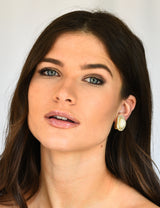 1980's Van Cleef & Arpels 11.64 CTW Diamond 18 Karat Yellow Gold Ballerina Halo Ear-Clip Earrings Wilson's Estate Jewelry