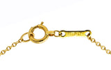 Elsa Peretti Tiffany & Co. Spain Vintage 18 Karat Yellow Gold High Tide Pendant Necklace Wilson's Estate Jewelry