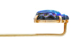 Egyptian Revival Bismuth 14 Karat Gold Scarab Beetle StickpinStick Pin - Wilson's Estate Jewelry