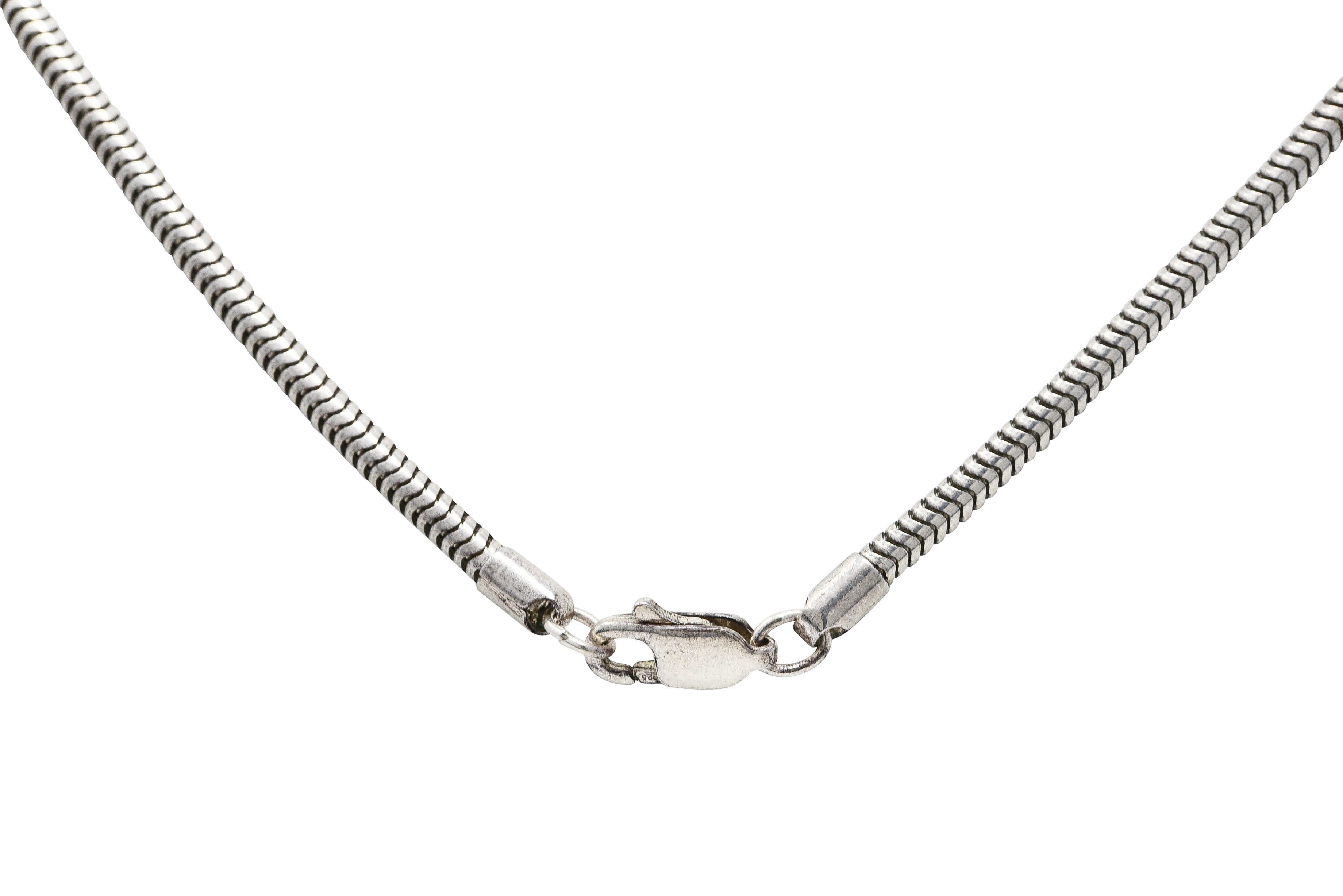 1990's Lagos Sterling Silver Rare Wonders Celestial Whistle Pendant NecklaceNecklace - Wilson's Estate Jewelry