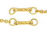 Paloma Picasso Tiffany & Co Amethyst 18 Karat Gold Venezia Goldoni Necklace