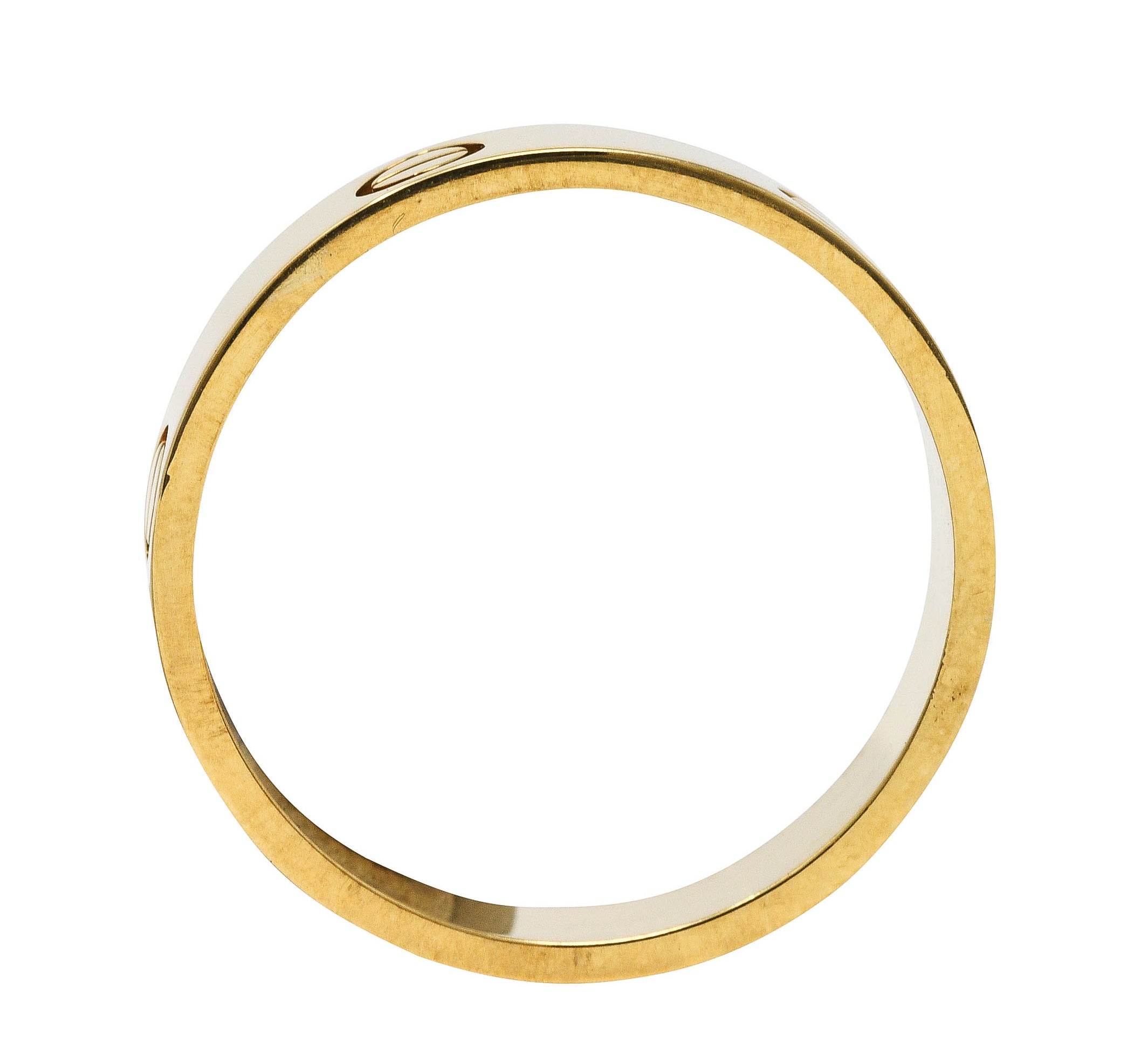 Cartier Love 18 Karat Gold Unisex Band RingRing - Wilson's Estate Jewelry