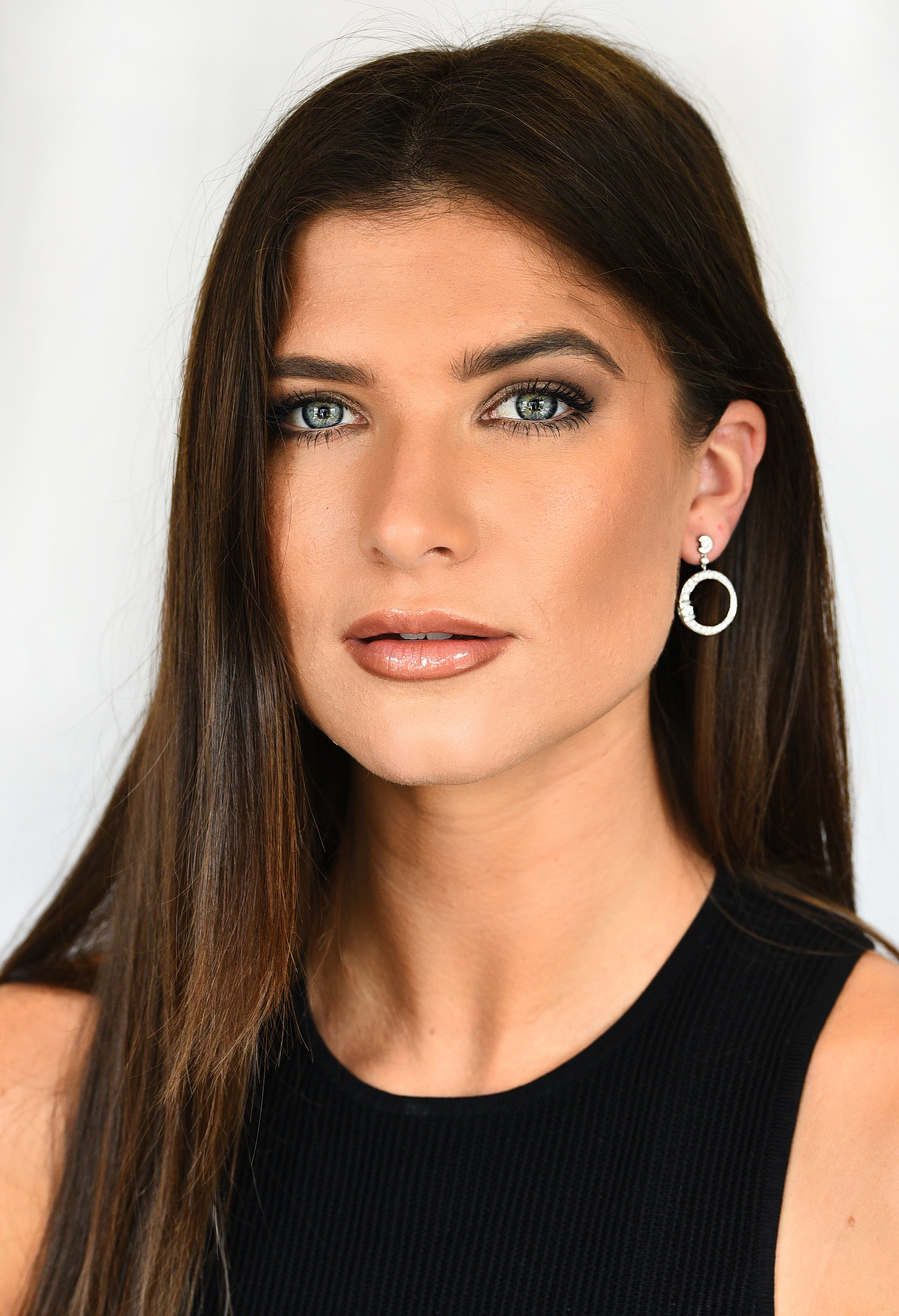 Roberto Coin 1.69 CTW Diamond 18 Karat White Gold Cento Drop Earrings Wilson's Estate Jewelry