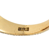 Victorian Carnelian 18K Yellow Gold Stag Deer Intaglio Antique Signet Ring