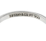 Tiffany & Co. Platinum Knife Edge Wedding Band Stack RingRing - Wilson's Estate Jewelry