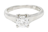 Tiffany & Co. 1.03 CTW Lucida Diamond Platinum Solitaire Engagement Ring GIA Wilson's Estate Jewelry