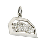 Boucheron Paris Art Deco Diamond Platinum Rabbit Charm Wilson's Estate Jewelry