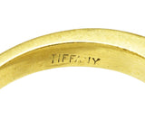 1960's 0.50 CTW Tiffany Ruby Diamond Three Stone Stacking Band Ring SetRing - Wilson's Estate Jewelry