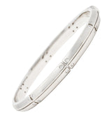 2000's Tiffany & Co. Diamond 18 Karat White Gold Streamerica Bangle Braceletbracelet - Wilson's Estate Jewelry