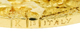Tiffany & Co. Substantial Vintage 18 Karat Gold Taurus Zodiac Medallion Pendantcharm - Wilson's Estate Jewelry