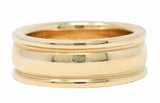 Vintage 1.25 CTW Diamond 14 Karat Gold Men's Wedding Band RingRing - Wilson's Estate Jewelry