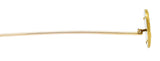 Riker Brothers Art Nouveau Plique-A-Jour 14 Karat Gold Hat StickpinStick Pin - Wilson's Estate Jewelry