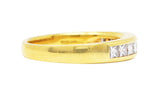 Tiffany & Co. 0.80 CTW Princess Diamond 18 Karat Yellow Gold Channel Band RingRing - Wilson's Estate Jewelry