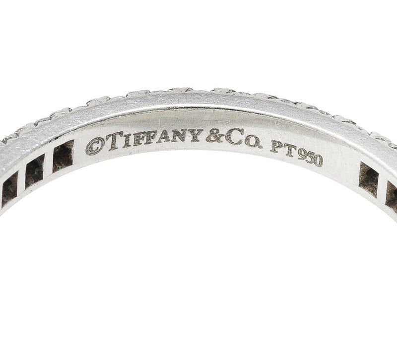 Tiffany & Co. 0.50 CTW Diamond Platinum Eternity Band RingRing - Wilson's Estate Jewelry