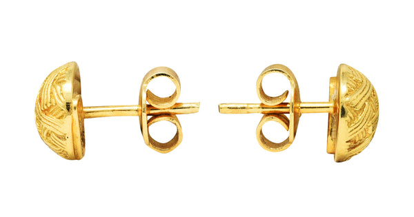 Tiffany & Co. 18 Karat Gold Signature Serie Stud EarringsEarrings - Wilson's Estate Jewelry