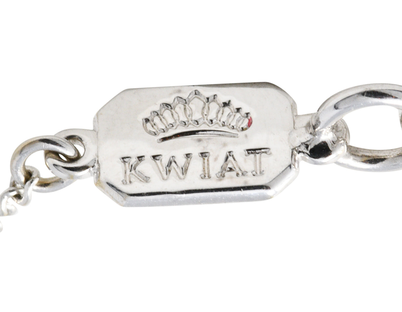 Contemporary 0.72 CTW Diamond 18 Karat White Gold Halo Pendant NecklaceNecklace - Wilson's Estate Jewelry