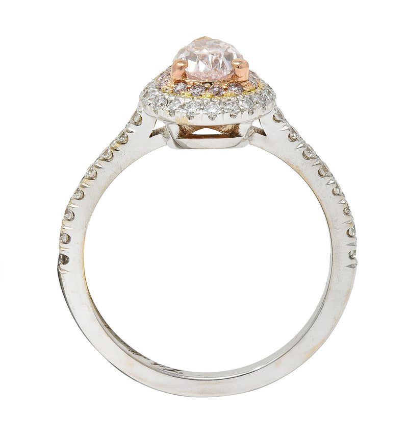 Fancy Light Pink Diamond Engagement Ring