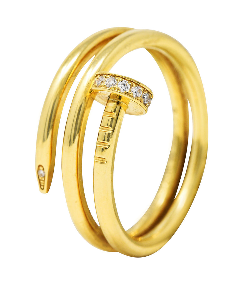 Cartier nail head ring sale