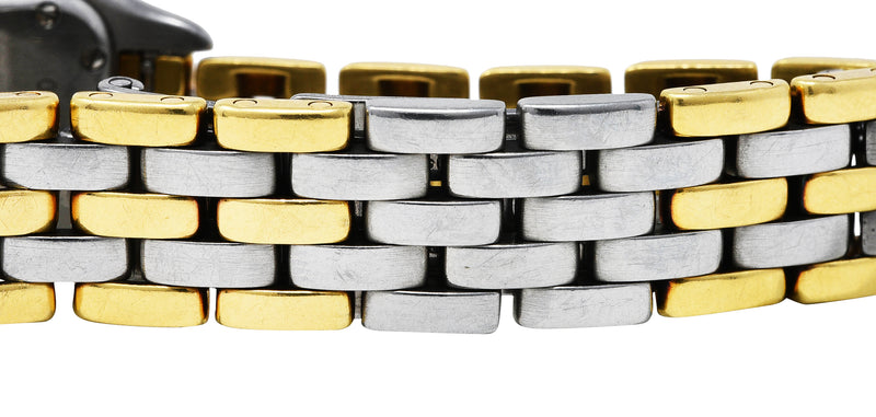 Cartier 18 Karat Gold Stainless Steel Panthere De Cartier Watch BraceletWatches - Wilson's Estate Jewelry