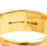 1995 Tiffany & Co. 18 Karat Gold Unisex 7 MM Atlas Band RingRing - Wilson's Estate Jewelry