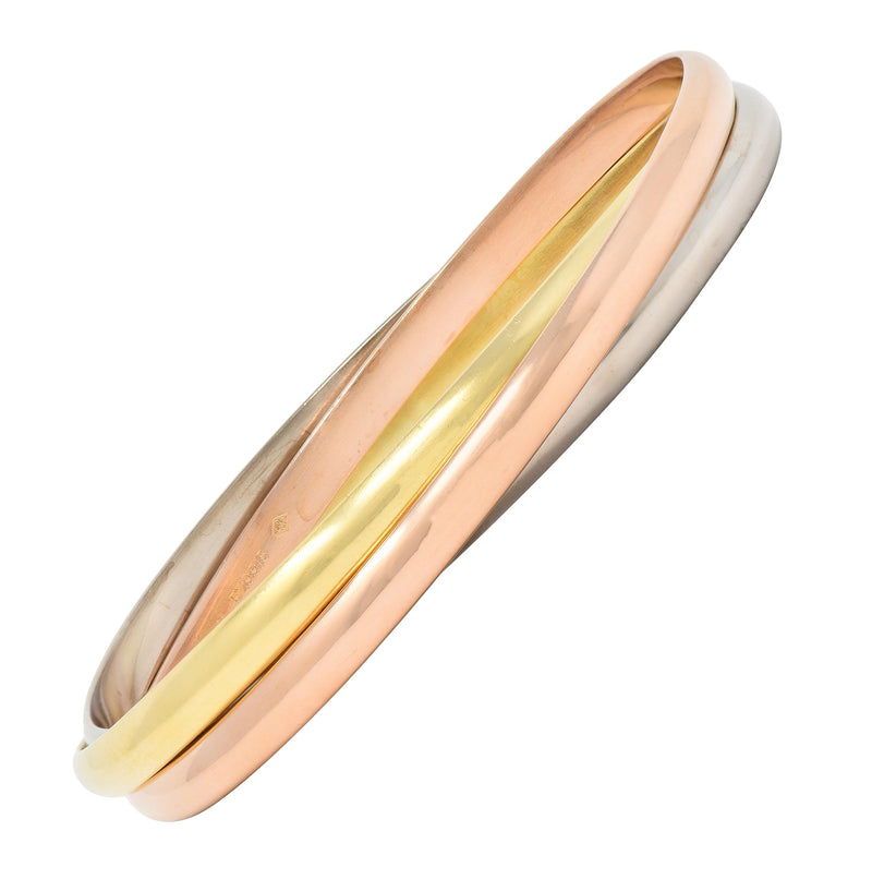 Bulgari Carnelian Rose Gold Bangle Bracelet – Oak Gem