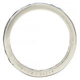 Oscar Heyman 1.89 CTW Sapphire Platinum Vintage Eternity Band Ring