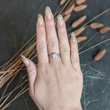 Art Deco 2.05 CTW Diamond Platinum Engraved Engagement Ring Wilson's Antique & Estate Jewelry