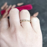 Modern 1.30 CTW Diamond 14 Karat Gold Eternity Band Ring Wilson's Antique & Estate Jewelry