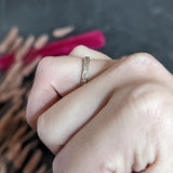 Modern 1.30 CTW Diamond 14 Karat Gold Eternity Band Ring Wilson's Antique & Estate Jewelry