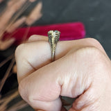 Edwardian 2.41 CTW Diamond Platinum Pinecone Engagement Ring Wilson's Antique & Estate Jewelry