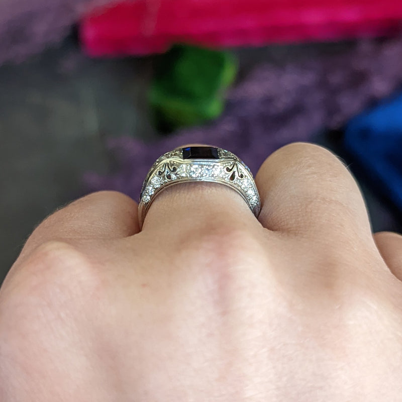 Tiffany art on sale deco ring