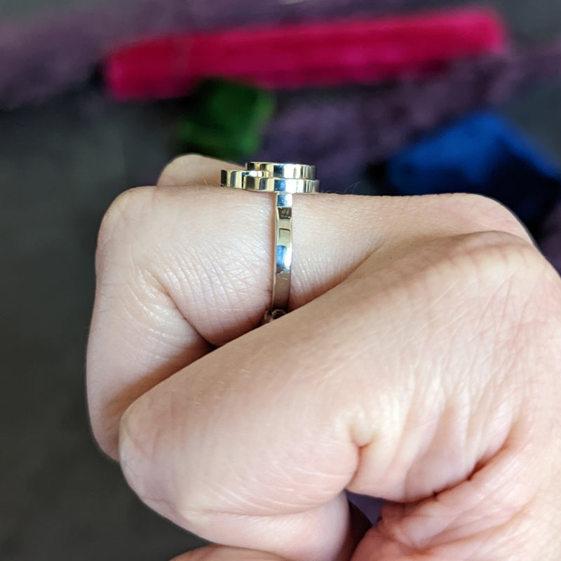 Chopard Happy Diamond 18 Karat Two-Tone Gold Happy Dreams Ring Wilson's Antique & Estate Jewelry