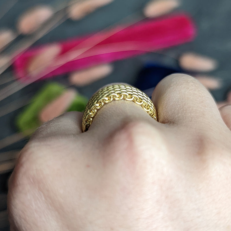 Tiffany best sale weave ring