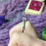 Tiffany & Co. 1.03 CTW Lucida Diamond Platinum Solitaire Engagement Ring GIA Wilson's Estate Jewelry