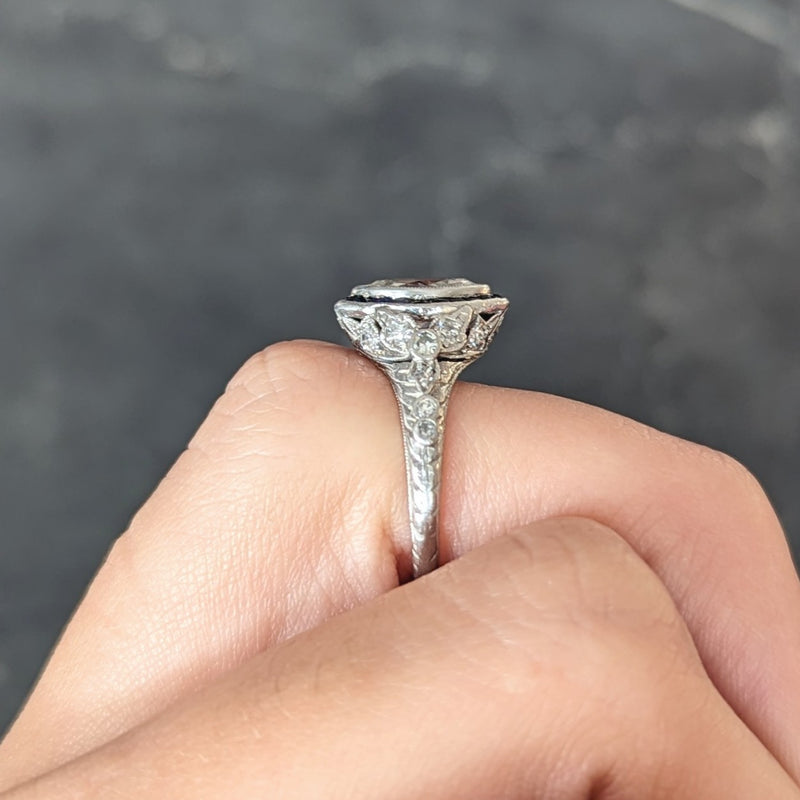 Leonne Chanel Set Anniversary Ring - 0.60 ctw Carat Round Cut Diamond