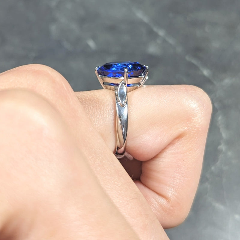 Marquise cut deals tanzanite ring