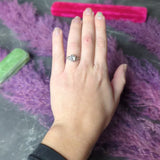 Art Deco 0.94 CTW Old European Cut Diamond Platinum Square Filigree Engagement Ring
