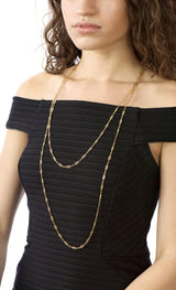 Antique Victorian 18 Karat Gold 67 Inch Watch Chain Necklace - Wilson's Estate Jewelry