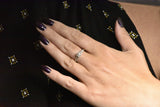 Art Deco 0.51 CTW Diamond Platinum Engagement Ring Wilson's Estate Jewelry