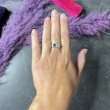 Art Deco 1.00 CTW Fancy Colored Diamond & Diamond Platinum Toi Et Moi Engagement Ring