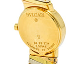 Bulgari 18 Karat Tri-Color Gold Tubogas Serpenti Flex Band Quartz Wrist Watch - Wilson's Estate Jewelry