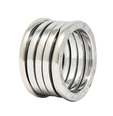 Bulgari Italian 18 Karat White Gold B. Zero1 Band Ring - Wilson's Estate Jewelry